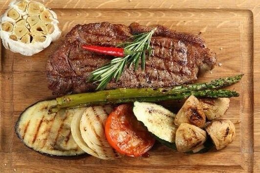 maistas nuo lėtinio prostatito